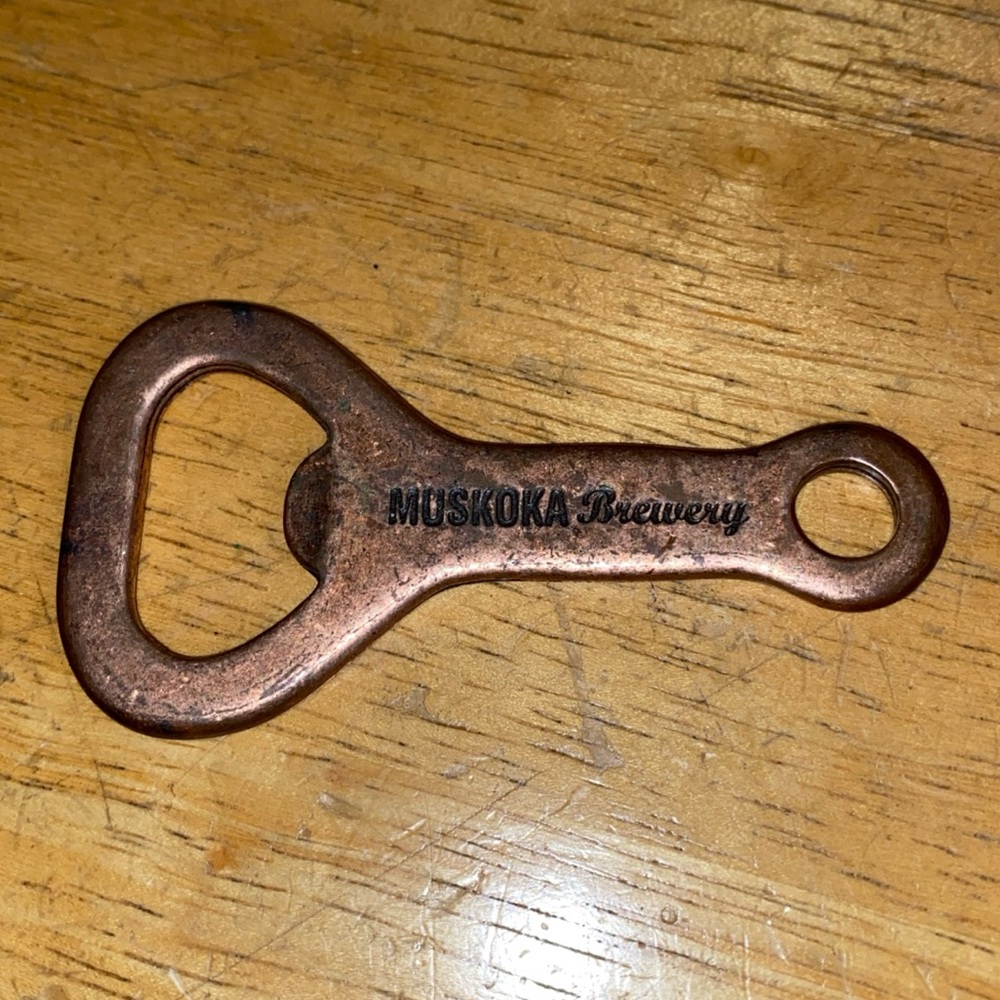 MUSKOKA Beer Bottle Opener pre-owned